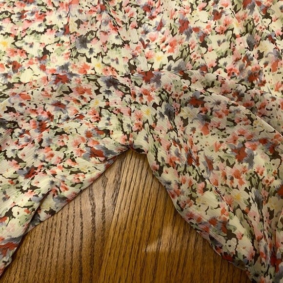 Cato Floral Wide Leg Flare Elastic Waist Dress or Casual Pants - Picture 6 of 16